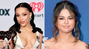 Selena Gomez and Doja Cat: Popular Singers Embracing Their Unique Hairstyles