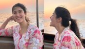 Shanaya Kapoor Chose To Be Happy Enjoying Her Boat Ride