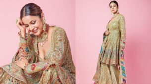 Shehnaaz Gill’s ultimate ‘lehrake balkhake’ moment in sensuous sharara outfit