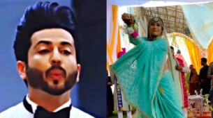 Sherdil Shergill: Surbhi Chandna decks up in aqua blue saree as ‘dulhan’, Dheeraj Dhoopar says, “Missing Karan a bit too much…”