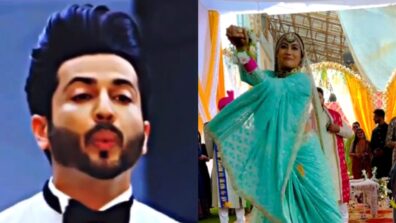 Sherdil Shergill: Surbhi Chandna decks up in aqua blue saree as ‘dulhan’, Dheeraj Dhoopar says, “Missing Karan a bit too much…”