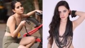Shocking: Urfi Javed wears cycle chain-outfit and midi shorts, flaunts curves and body like never before