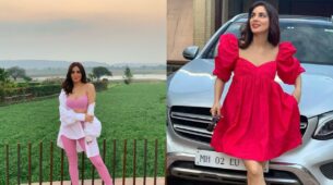 Shraddha Arya Looks Dreamy In Pink Shade Cocktails Dresses