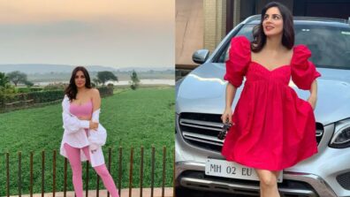 Shraddha Arya Looks Dreamy In Pink Shade Cocktails Dresses