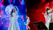 Shreya Ghoshal Dons An Embellished Anarkali Performing On Stage