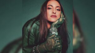 Sonakshi Sinha’s Green Outfit With Netted Gloves Will Make You Ablaze