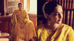 Sonam Kapoor Is A Regal Queen In Yellow Anarkali Set; Ethnic Makeup Grabs Attention