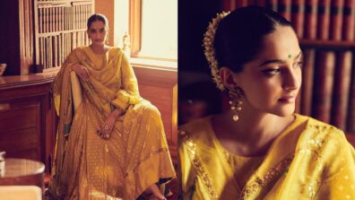 Sonam Kapoor Is A Regal Queen In Yellow Anarkali Set; Ethnic Makeup Grabs Attention