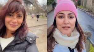 Sriti Jha and Hina Khan are in mood to explore, see exotic vacation spots