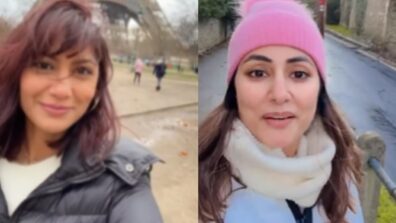 Sriti Jha and Hina Khan are in mood to explore, see exotic vacation spots