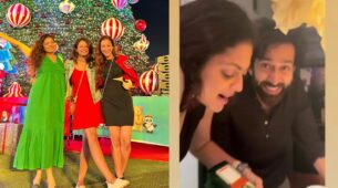 Sunayana Fozdar to Nakuul Mehta: Inside tv celebs’ Christmas party
