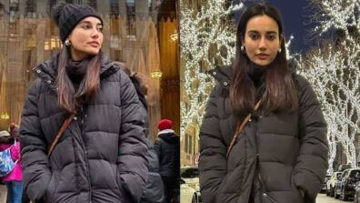 Take the winter layering lesson from Surbhi Jyoti