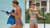 Taylor Swift Dazzling In Printed Bikini; Internet Breaks