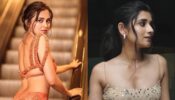 Tejasswi Prakash In Tangerine Two Piece Ruffle Fishtail Or Kanika Mann In Nude Shade Two Piece Sequin Bodycon; Which Two Piece Ensembles Are Captivating?