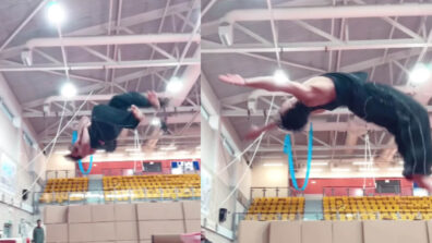 The mind-blowing backflips performed by Tiger Shroff in THIS video will inspire you to work out