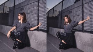 The Voice: Camila Cabello Looks Chic in Black Avatar