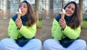 This is how Hina Khan likes to beat the London cold