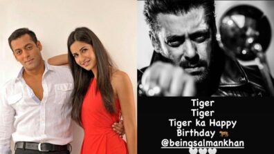 “Tiger Ka Birthday,” Katrina Kaif Wishes #OG Salman Khan; Check Out