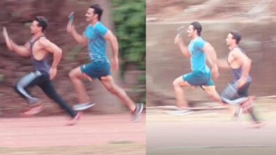 Tiger Shroff Runs Like A Cheetah In A Relay Race