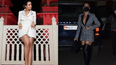 Times Malaika Arora Made Head-Turning Appearances In Blazer Mini Dresses