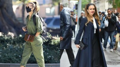 Times when Jessica Alba turned heads with her pantsuit staples