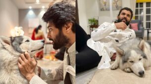 Times When Vijay Deverakonda Shared Cozy Moments With Pet Dog Storm; See Pics