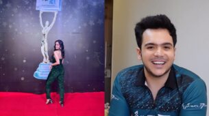TMKOC: Palak Sindhwani is all smiles in green glittery maxi dress, Raj Anadkat asks, “Do you like to?…”