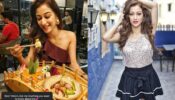 TMKOC diva Sunayana Fozdar is relishing yummy exotic meal, looks sizzling in a one-shoulder bold outfit