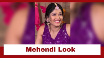 To-Be Bride Akshaya Deodhar Gets Ready In Her Classy Mehendi Look