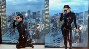 Tokyo Dreams: Avneet Kaur is all about ‘catwoman’ vibes in black spandex outfit, we are feeling the heat
