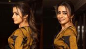 Trisha Krishnan’s classy and elegant printed gown is unmissable