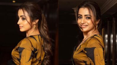 Trisha Krishnan’s classy and elegant printed gown is unmissable