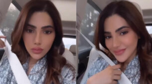 Tujhe Jaane Na Dunga…: Nikki Tamboli shares romantic person for special person inside car, check out cute moment