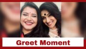 Ujjaini Mukherjee’s Meet And Greet Moment With Rituparna Sengupta
