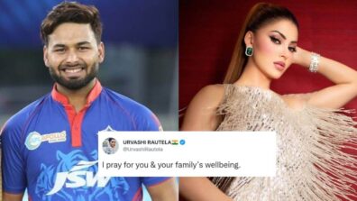 Urvashi Rautela’s first tweet after Rishabh Pant’s horrific accident