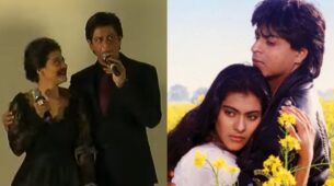 Video of SRK recreating DDLJ scene for Kajol melts internet, watch