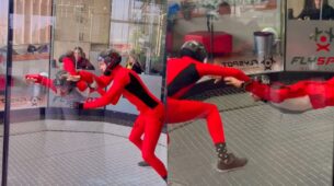 Watch Video: Vidyut Jammwal experiences Dubai flyspot on his birthday