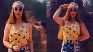 Viral Video: Ashnoor Kaur gives bohemian vibes in latest dance video, plays with colours like badass Babe