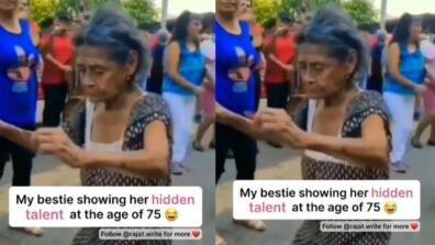 Viral Video: This Video Of A Elderly Woman Dancing Like A Pro Is A Treat To Watch; Check Out