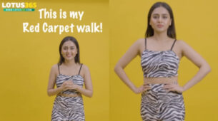 Want to become a supermodel? Learn red carpet walk from Tejasswi Prakash