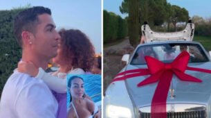 Watch: Cristiano Ronaldo’s spouse Georgina Rodriguez gave Rolls Royce as a Christmas gift