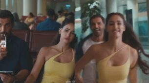 Watch: Disha Patani and John Abraham almost miss flight together, guess what happened next?
