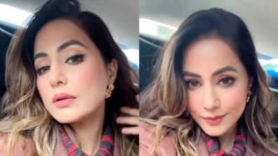 Watch: Hina Khan is all about beauty and grace in latest video inside car, fans go gaga