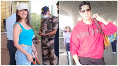 Watch: Kiara Advani and Sidharth Malhotra spotted at Mumbai airport ahead of New Year celebration