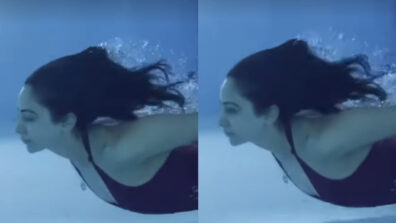 Watch: Rakul Preet Singh wants you to join her for underwater swim, looks irresistible in black monokini