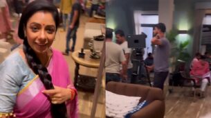 Watch: Rupali Ganguly’s candid BTS footage from Anupamaa set goes viral