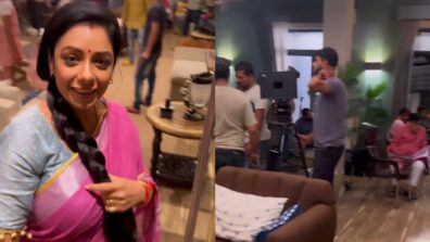 Watch: Rupali Ganguly’s candid BTS footage from Anupamaa set goes viral