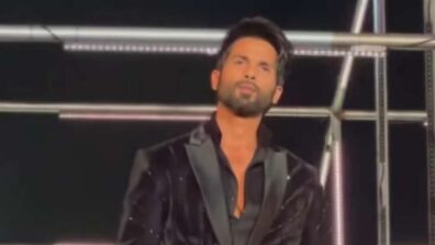 Watch: Shahid Kapoor displays irresistible swag in black velvet blazer, we are in love