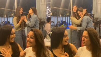 Watch: Surbhi Jyoti and Anita Hassanandani take hilarious new year resolution together, talk about ‘overacting ke paise cut…’