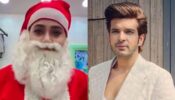 Watch: Tejasswi Prakash surprises Karan Kundrra with a Santa Claus dance